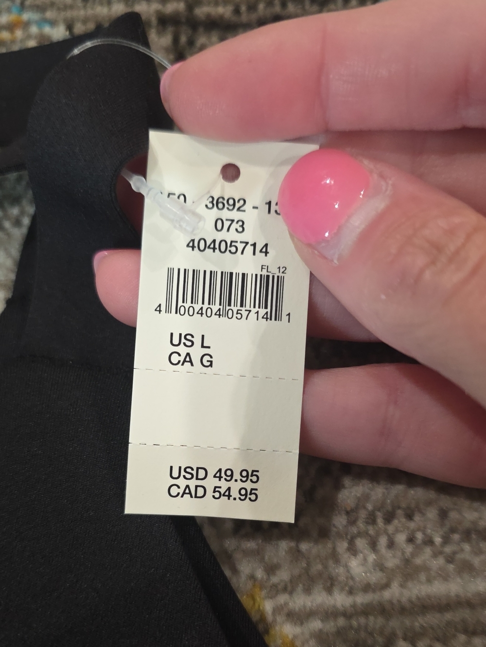 New Offline By Aerie Real Me Hold Up! Racerback Sports Bra Large - Picture 4 of 9